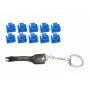 Microconnect MC-RJ45PORTBLOCK-B blocco porte RJ-45 blu 10 pezzi