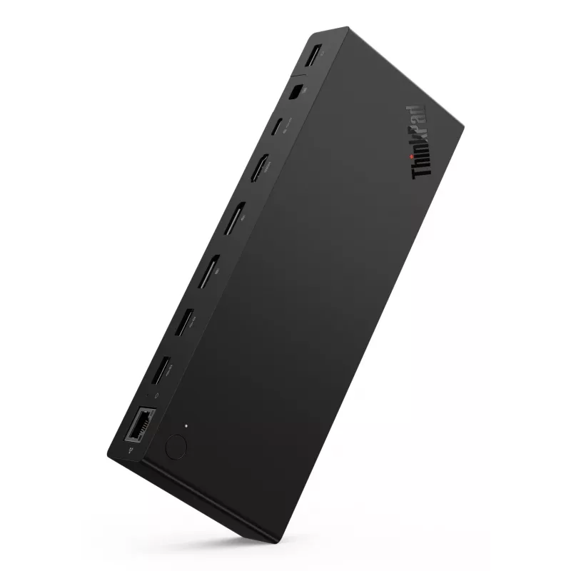 Lenovo ThinkPad USB4 Smart Dock 5500 con alimentatore 135W con filo nero