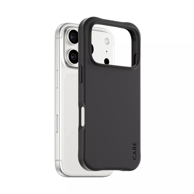 PanzerGlass CARE™ by ® Samba Case nero compatibile MagSafe iPhone 17 Pro | confezione grande