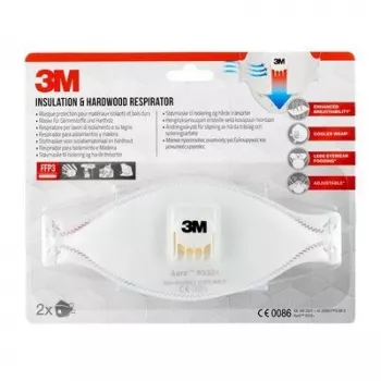 3M 9332C2 maschera respiratoria riutilizzabile FFP3 semimaschera respiratoria purificante