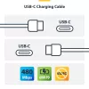 StarTech.com cavo di ricarica USB-C bianco da 1 m (3,3 ft) confezione da 2, cavo USB-C, cavo di ricarica per laptop USB 2.0 Type-C, 60 W 3 A Power Delivery, guaina TPE, cavo trasferimento dati USB-C, M/M