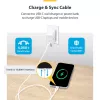 StarTech.com cavo di ricarica USB-C bianco da 1 m (3,3 ft) confezione da 2, cavo USB-C, cavo di ricarica per laptop USB 2.0 Type-C, 60 W 3 A Power Delivery, guaina TPE, cavo trasferimento dati USB-C, M/M