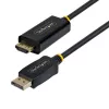 StarTech.com cavo adattatore DisplayPort a HDMI 2 m con connettori con presa sicura, 4K 60Hz, HDR, convertitore video DP a HDMI unidirezionale, da desktop DP a monitor HDMI