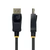 StarTech.com cavo adattatore DisplayPort a HDMI 2 m con connettori con presa sicura, 4K 60Hz, HDR, convertitore video DP a HDMI unidirezionale, da desktop DP a monitor HDMI
