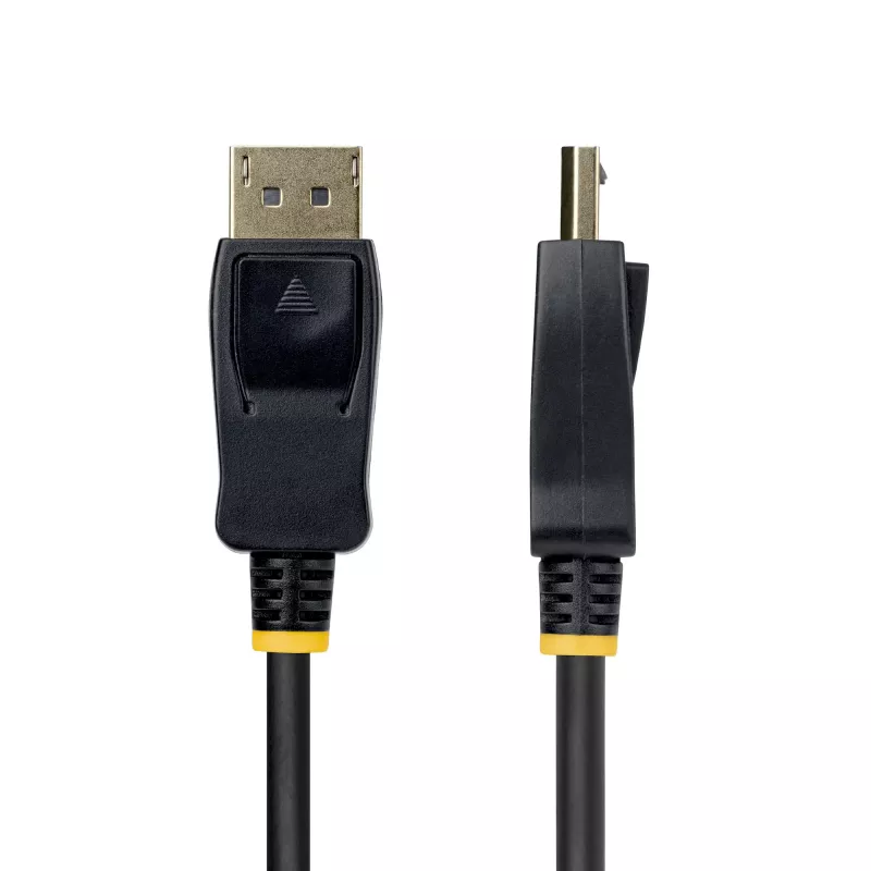 StarTech.com cavo adattatore DisplayPort a HDMI 2 m con connettori con presa sicura, 4K 60Hz, HDR, convertitore video DP a HDMI unidirezionale, da desktop DP a monitor HDMI