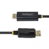 StarTech.com cavo adattatore DisplayPort a HDMI 2 m con connettori con presa sicura, 4K 60Hz, HDR, convertitore video DP a HDMI unidirezionale, da desktop DP a monitor HDMI