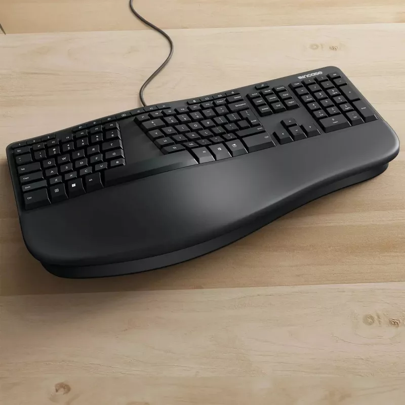 Incase Designed by Microsoft tastiera ergonomica Office USB QWERTY nero