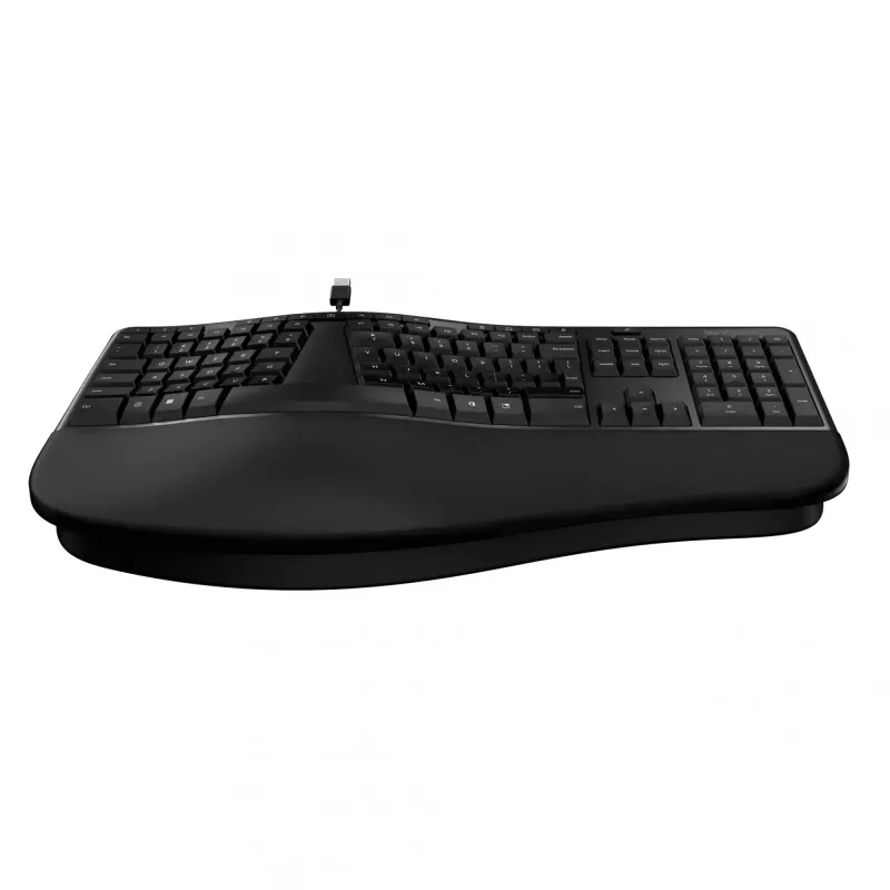 Incase Designed by Microsoft tastiera ergonomica Office USB QWERTY nero