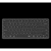 Rapoo UCK-6001 Tastiera ultrasottile con adattatore multiporta USB-C 8 in 1, QWERTZ