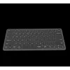 Rapoo UCK-6001 Tastiera ultrasottile con adattatore multiporta USB-C 8 in 1, QWERTZ