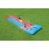 Bestway H2OGO! Scivolo d'acqua doppio con rampa Tsunami Splash 4,88 m