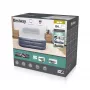 Bestway Tritech SleekFlow Materassino gonfiabile con poggiatesta Queen con pompa AC integrata e rivestimento antimicrobico 2,26 m x 1,52 m x 84 cm