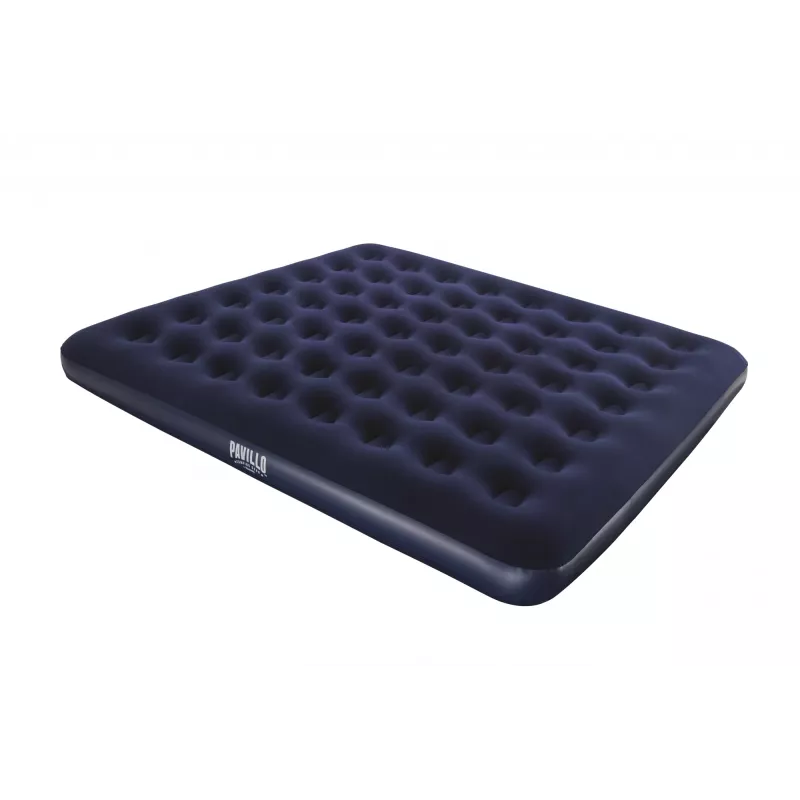 Bestway Flocked Airbed – King – 2,03 m x 1,83 m x 22 cm, Materassino doppio