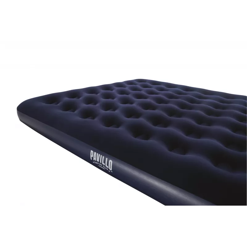 Bestway Flocked Airbed – King – 2,03 m x 1,83 m x 22 cm, Materassino doppio