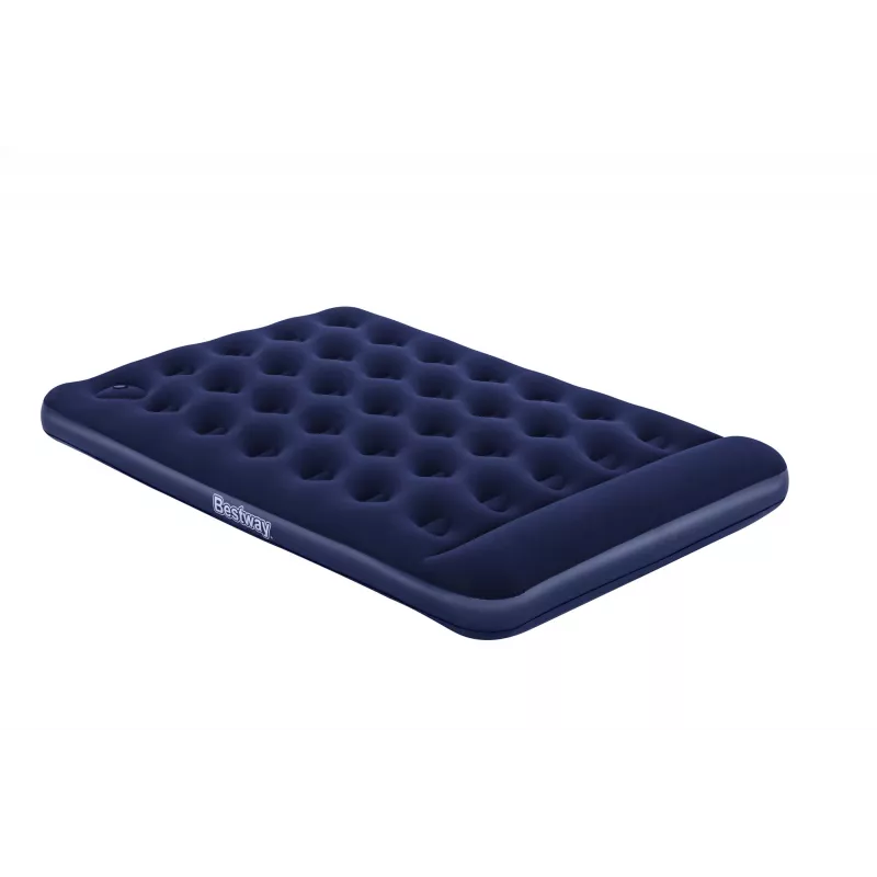 Bestway Materassino gonfiabile Full con pompa a pedale integrata 1,91 m x 1,37 m x 28 cm