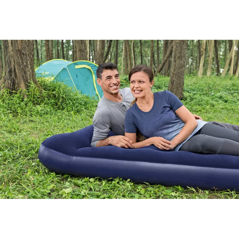 Bestway Materassino gonfiabile Full con pompa a pedale integrata 1,91 m x 1,37 m x 28 cm