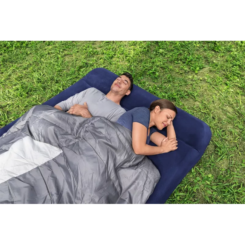 Bestway Materassino gonfiabile Full con pompa a pedale integrata 1,91 m x 1,37 m x 28 cm