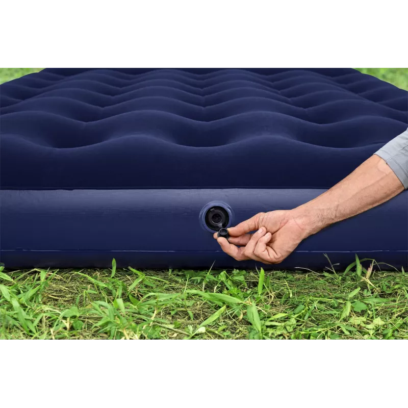 Bestway Materassino gonfiabile Full con pompa a pedale integrata 1,91 m x 1,37 m x 28 cm