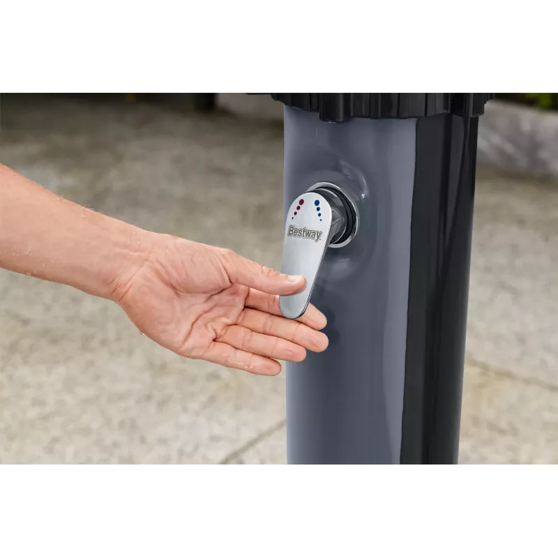 Bestway SolarFlow Doccia esterna 35 L, autoportante, Nero, 35 L, EN1112, 620 mm, 620 mm