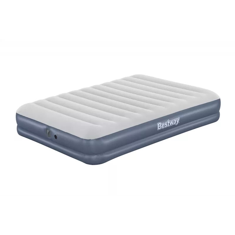 Bestway Tritech Materassino gonfiabile Queen con pompa ricaricabile 2,03 m x 1,52 m x 36 cm