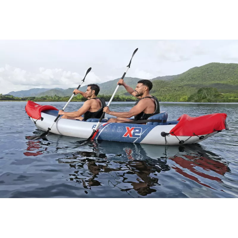 Bestway Hydro Force Rapid X2 Set kayak gonfiabile per 2 persone 3,21 m