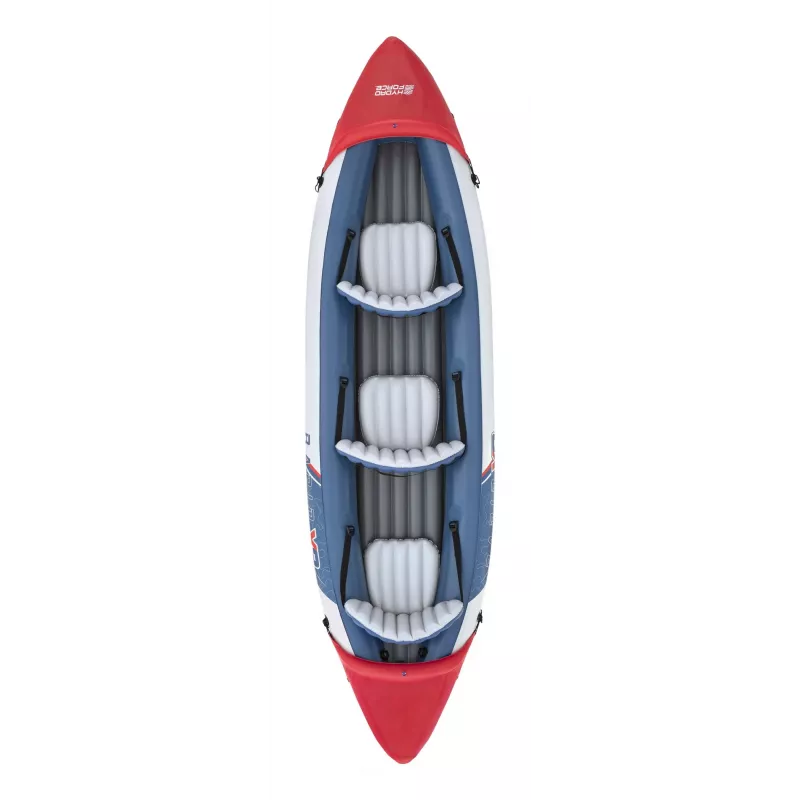 Bestway Hydro Force Rapid X3 Set kayak gonfiabile per 3 persone 3,81 m
