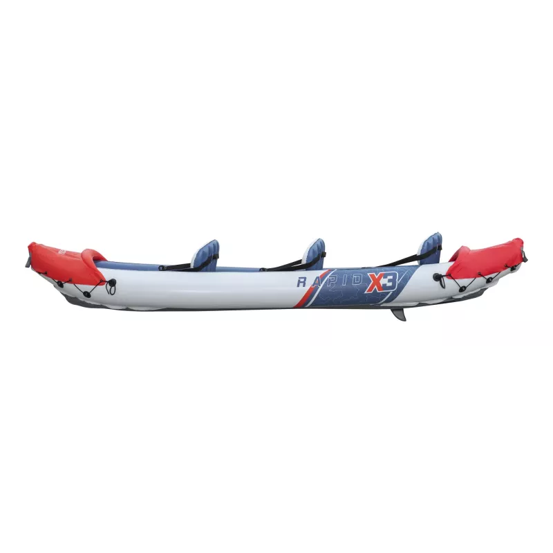 Bestway Hydro Force Rapid X3 Set kayak gonfiabile per 3 persone 3,81 m
