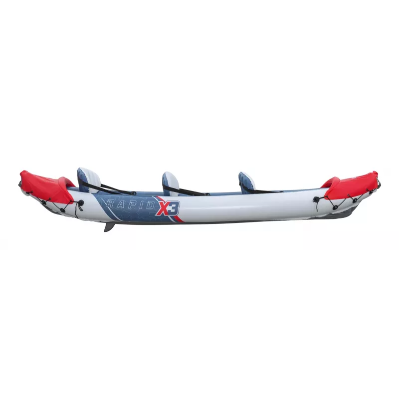Bestway Hydro Force Rapid X3 Set kayak gonfiabile per 3 persone 3,81 m