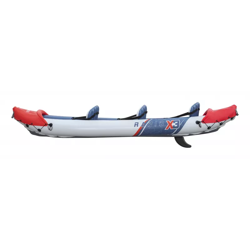 Bestway Hydro Force Rapid X3 Set kayak gonfiabile per 3 persone 3,81 m