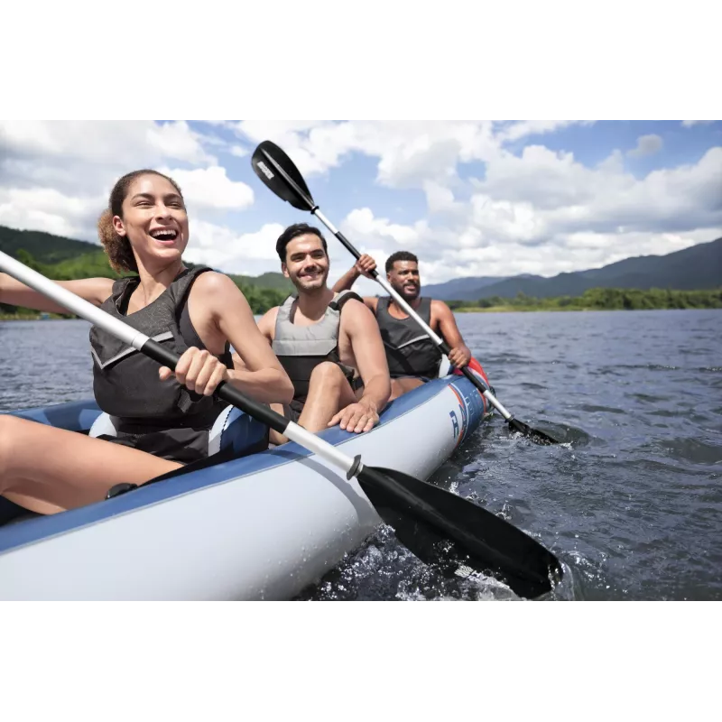 Bestway Hydro Force Rapid X3 Set kayak gonfiabile per 3 persone 3,81 m