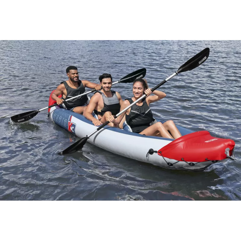 Bestway Hydro Force Rapid X3 Set kayak gonfiabile per 3 persone 3,81 m