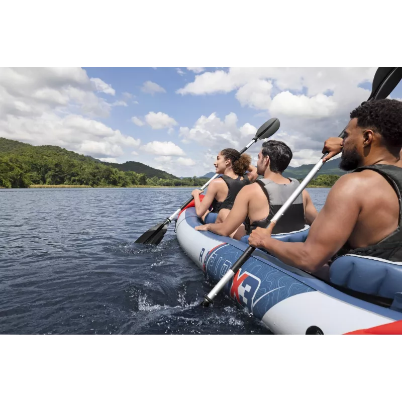 Bestway Hydro Force Rapid X3 Set kayak gonfiabile per 3 persone 3,81 m