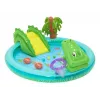Bestway Crocodile Cove Centro giochi d'acqua e piscina gonfiabile per bambini 2,24 m x 1,81 m x 72 cm
