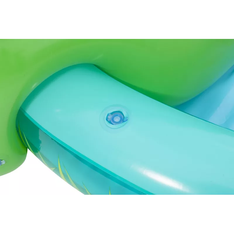 Bestway Crocodile Cove Centro giochi d'acqua e piscina gonfiabile per bambini 2,24 m x 1,81 m x 72 cm
