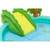 Bestway Crocodile Cove Centro giochi d'acqua e piscina gonfiabile per bambini 2,24 m x 1,81 m x 72 cm