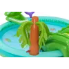 Bestway Crocodile Cove Centro giochi d'acqua e piscina gonfiabile per bambini 2,24 m x 1,81 m x 72 cm
