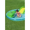 Bestway Crocodile Cove Centro giochi d'acqua e piscina gonfiabile per bambini 2,24 m x 1,81 m x 72 cm