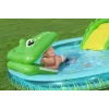 Bestway Crocodile Cove Centro giochi d'acqua e piscina gonfiabile per bambini 2,24 m x 1,81 m x 72 cm