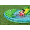 Bestway Crocodile Cove Centro giochi d'acqua e piscina gonfiabile per bambini 2,24 m x 1,81 m x 72 cm