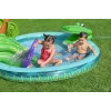 Bestway Crocodile Cove Centro giochi d'acqua e piscina gonfiabile per bambini 2,24 m x 1,81 m x 72 cm