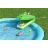 Bestway Crocodile Cove Centro giochi d'acqua e piscina gonfiabile per bambini 2,24 m x 1,81 m x 72 cm