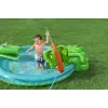Bestway Crocodile Cove Centro giochi d'acqua e piscina gonfiabile per bambini 2,24 m x 1,81 m x 72 cm