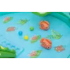 Bestway Crocodile Cove Centro giochi d'acqua e piscina gonfiabile per bambini 2,24 m x 1,81 m x 72 cm