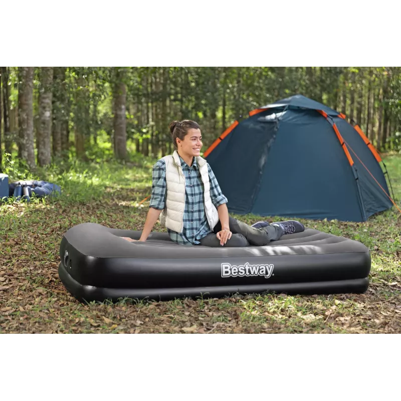 Bestway Tritech Materassino gonfiabile Twin con pompa USB integrata 1,91 m x 97 cm x 36 cm