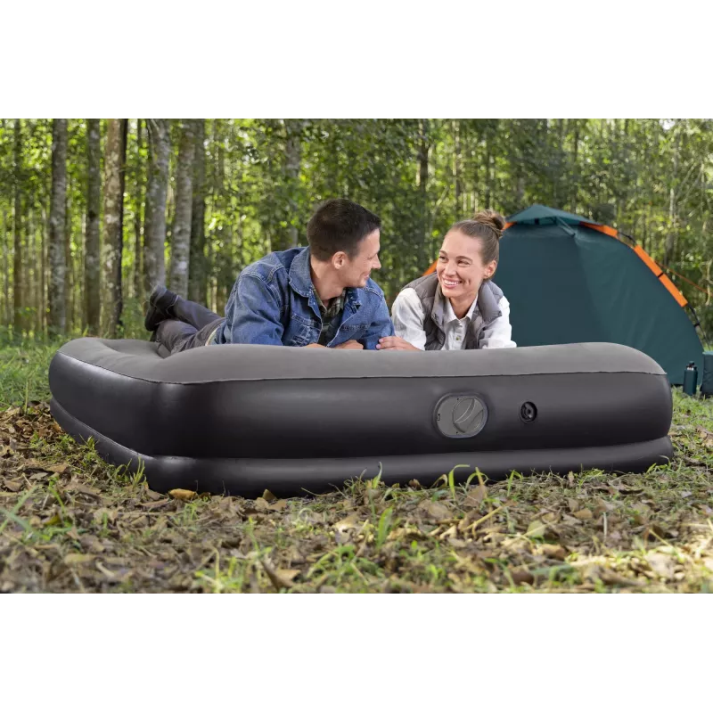 Bestway Tritech Materassino gonfiabile Queen con pompa USB integrata 2,03 m x 1,52 m x 36 cm