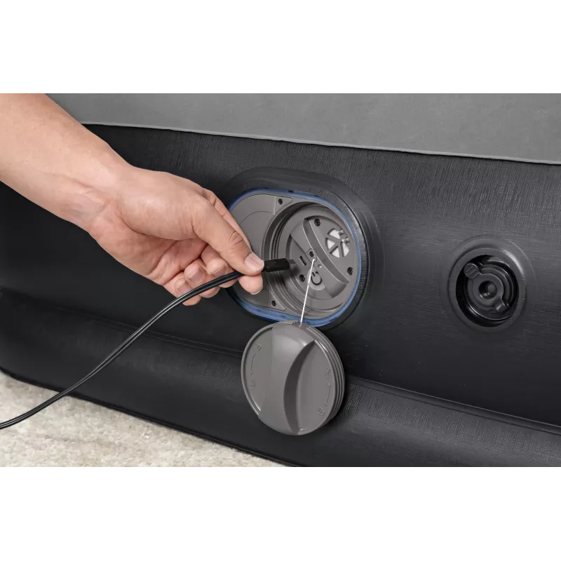 Bestway Tritech Materassino gonfiabile Queen con pompa USB integrata 2,03 m x 1,52 m x 36 cm
