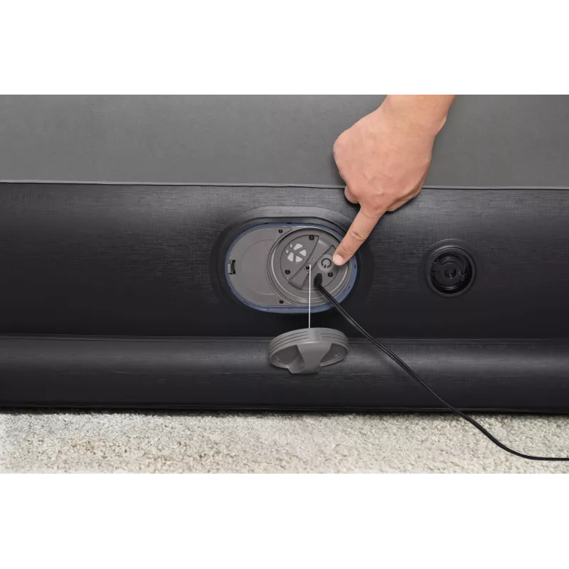 Bestway Tritech Materassino gonfiabile Queen con pompa USB integrata 2,03 m x 1,52 m x 36 cm
