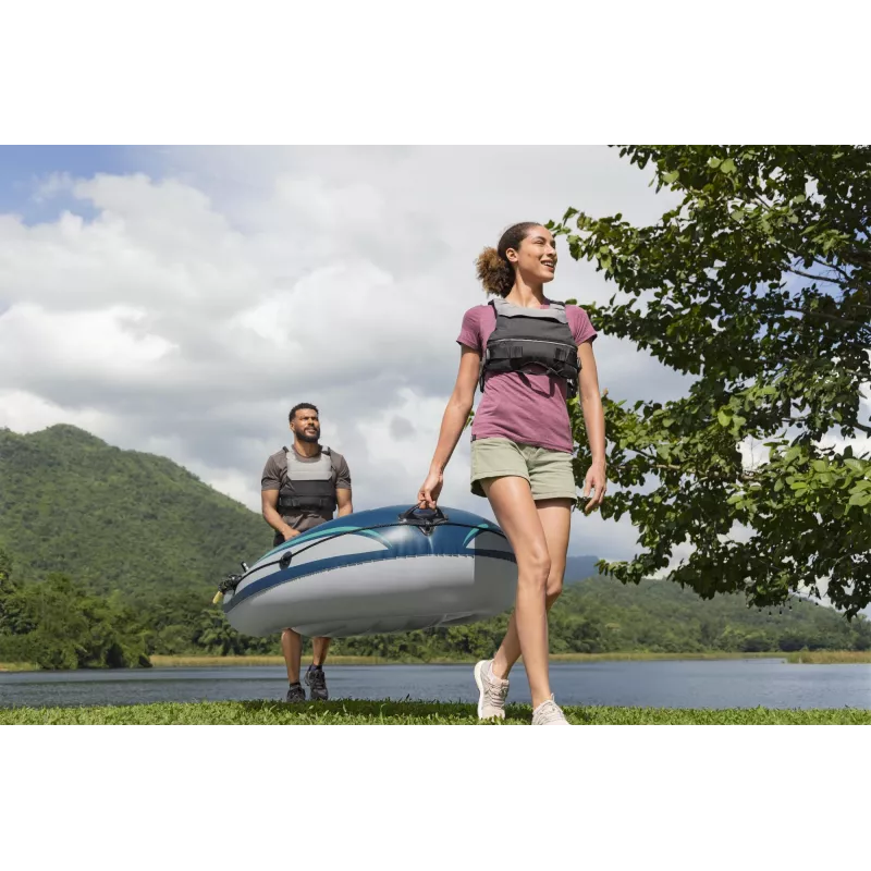 Bestway Hydro Force Trek X2 Set zattera gonfiabile per 2 persone 2,32 m