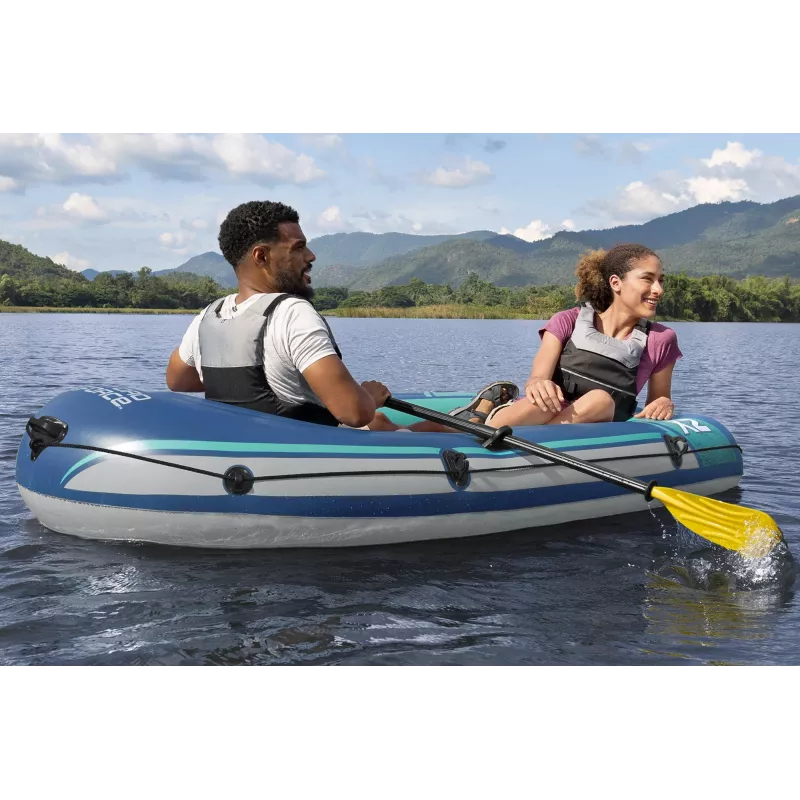 Bestway Hydro Force Trek X2 Set zattera gonfiabile per 2 persone 2,32 m