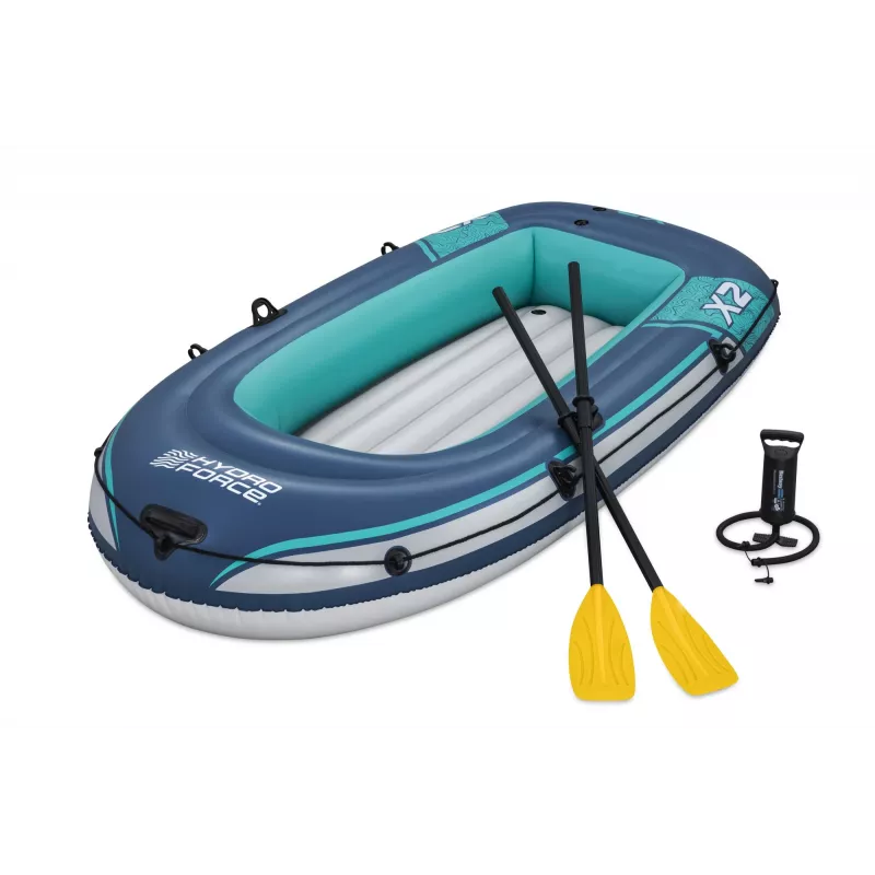 Bestway Hydro Force Trek X2 Set zattera gonfiabile per 2 persone 2,32 m